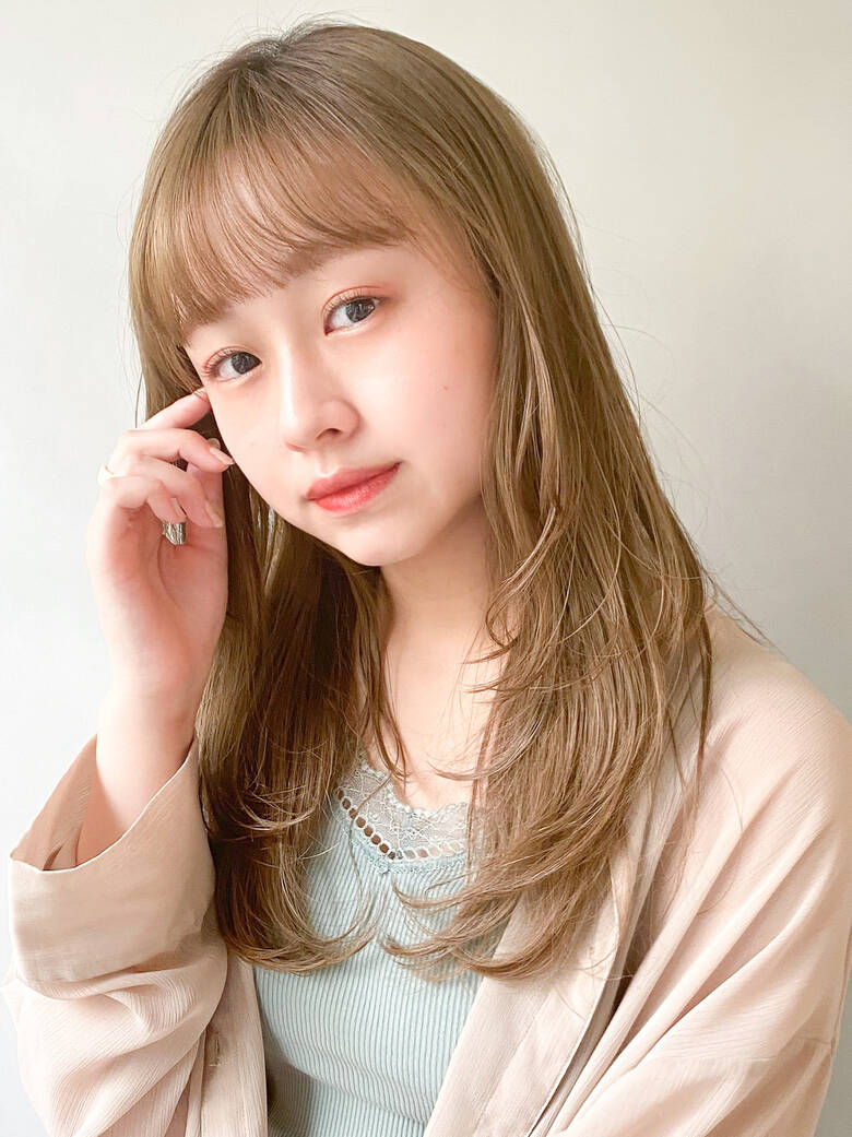 外国人風カラー ナチュラル可愛い 大人女子 アンニュイほつれヘア Kyli 表参道 Kyli 表参道 樫本 嶺菜 6014 Hair