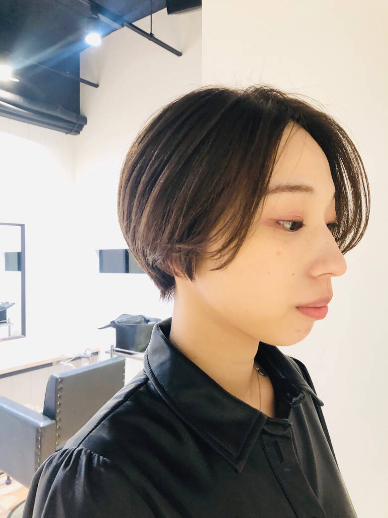 ナチュラル ベリーショート 髪質改善 ショート Lealo By K Two Lealo By K Two 西岡博樹 5324 Hair