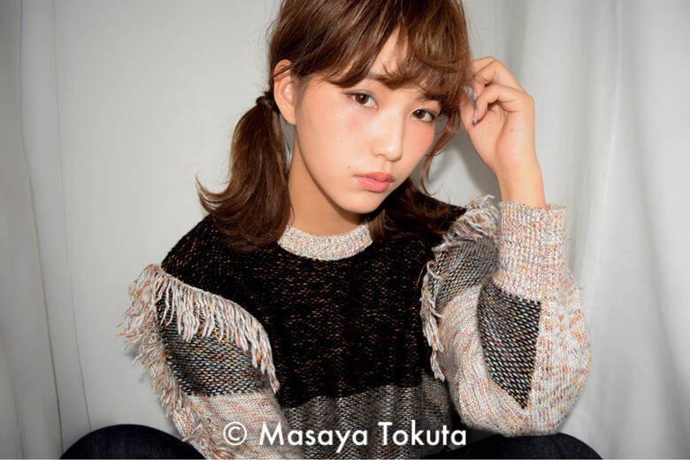 色気 ツインテール シースルーバング 大人かわいい Hoekhoek 徳田 誠也 Hair