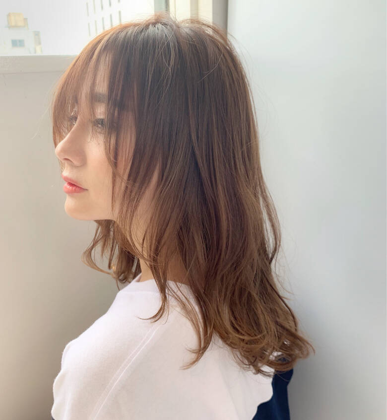 ブランジュ 大人かわいい デート ミディアム The Ect 新田 祐樹 Hair