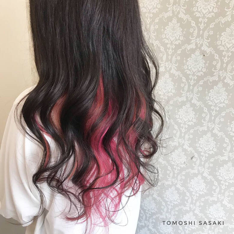 ガーリー ブリーチ必須 派手髪 ロング Cecil Hair 札幌北24条店 ササキ トモシ Hair