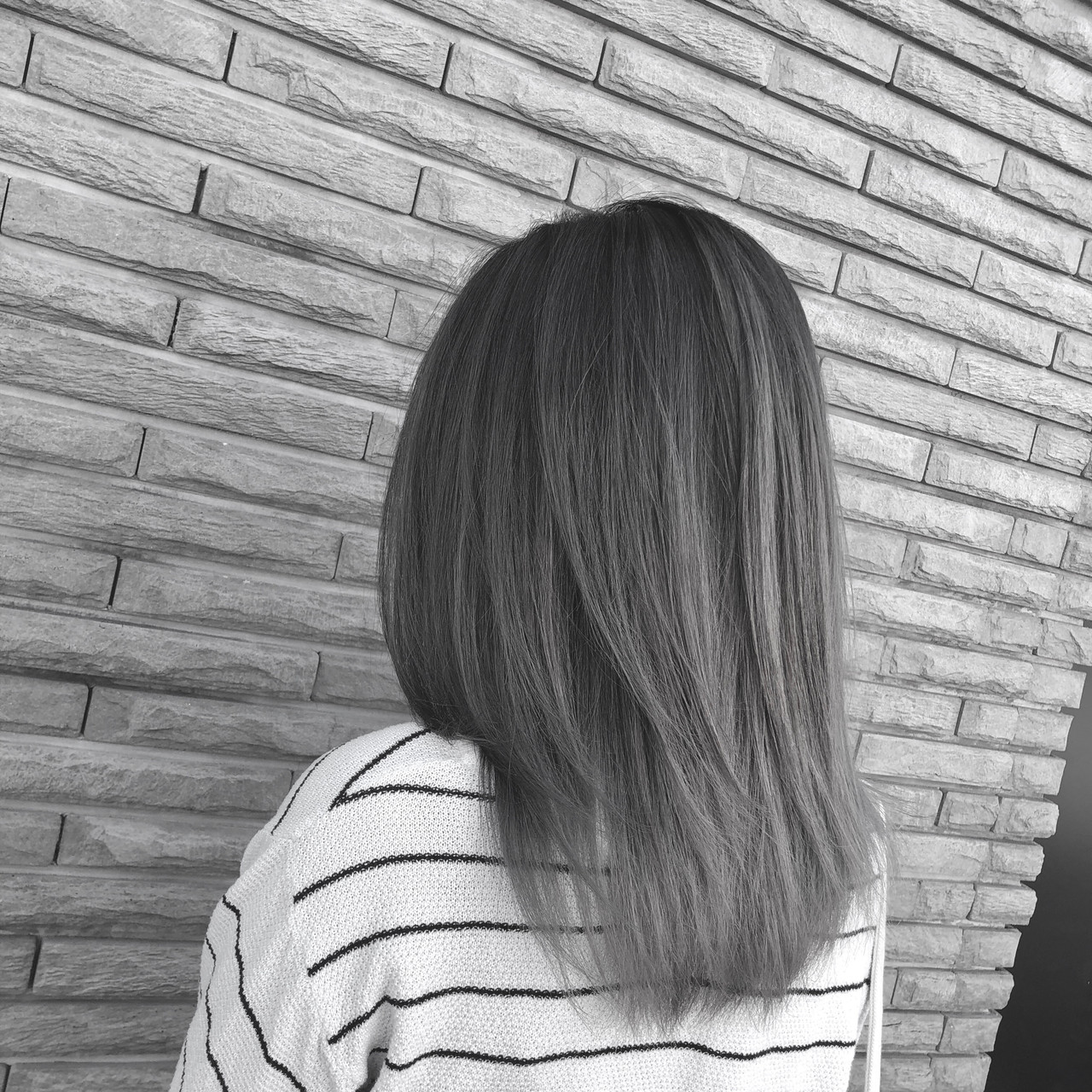 ストリート グレージュ 外国人風 外国人風カラー×フリーランス 