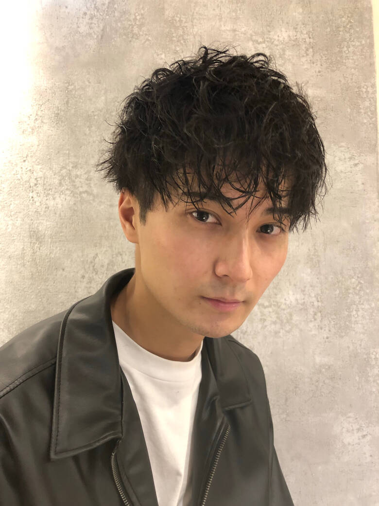 ストリート スパイラルパーマ メンズ ツイスト Minx Ricca 表参道 橋口 建太 Hair