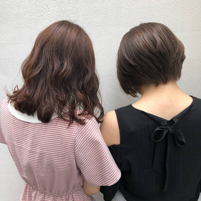ナチュラル イルミナカラー セミロング ショートヘア Hair Stage Jade 榎本旬祐 5648 Hair