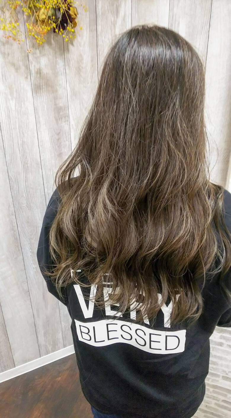 ヘアカラー グラデーションカラー 大人かわいい ダブルカラー Will Hair 姫路駅前 奥村 亮太 Hair