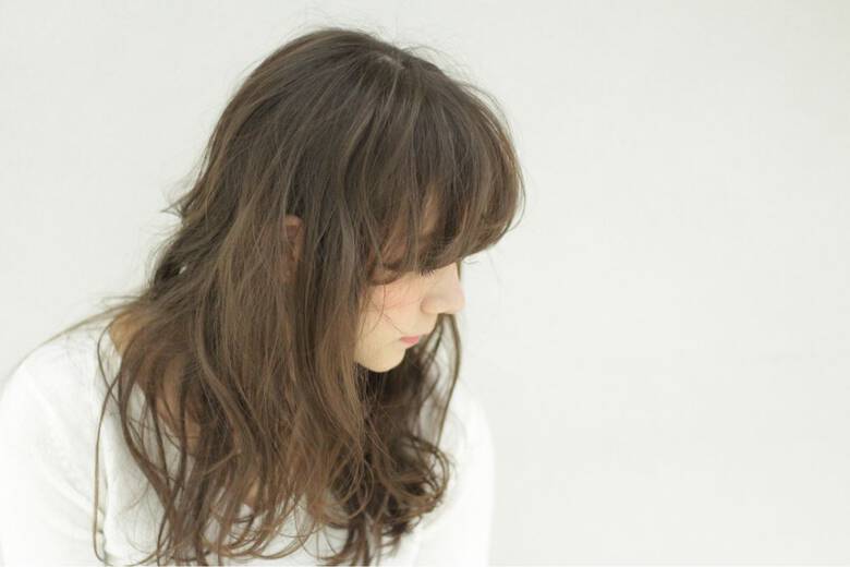 ロング ガーリー 外国人風 シースルーバング Blanchette Harajuku 中川 祥子 Hair