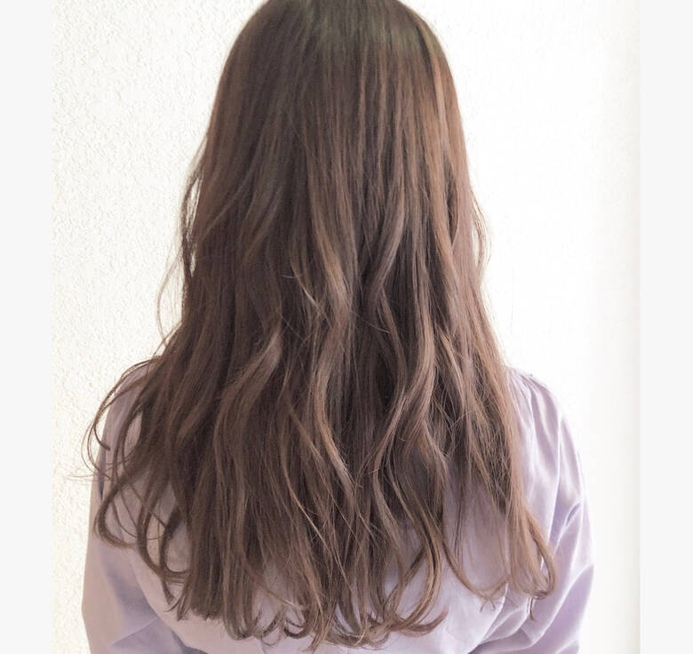 ラベンダーアッシュ ガーリー ロング デート Air Heal エアヒール 東三国 宮下 海斗 ショート ボブ レイヤー 東三国 Hair