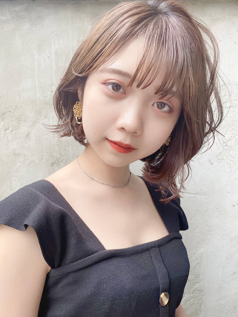 ボブ 韓国ヘア 無造作パーマ デジタルパーマ Dydi Dydi表参道 西谷美鈴 Hair