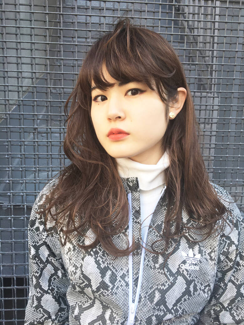 デジタルパーマ ロング パーマ ゆるふわ Bibito 永井 美菜子 Bibito Hair