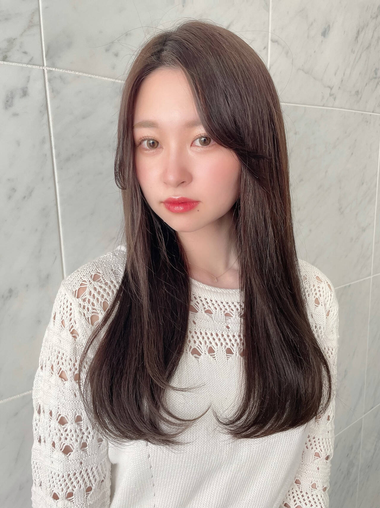 大人ロング ロング ナチュラル ロングヘアスタイル×Lond robin×村田直未×635850【HAIR】