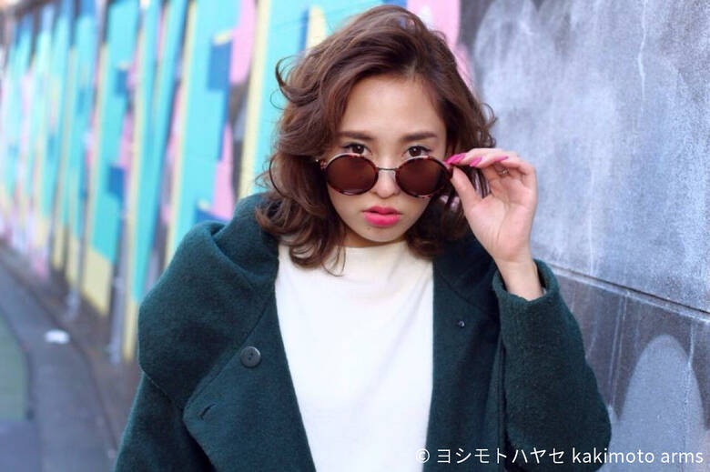 ゆるふわ ミディアム かっこいい フェミニン Nove Lina Hayase ヨシモトハヤセ Hair