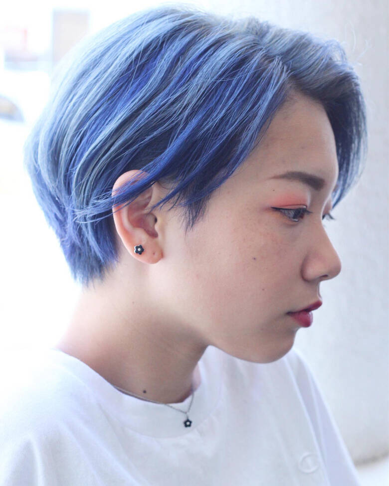 ベリーショート ベリショ ショート ネイビーアッシュ Tuuli 松田 和幸 4801 Hair ベリーショート ベリショ ショート ネイビーアッシュ Tuuli 松田 和幸 4801 Hair