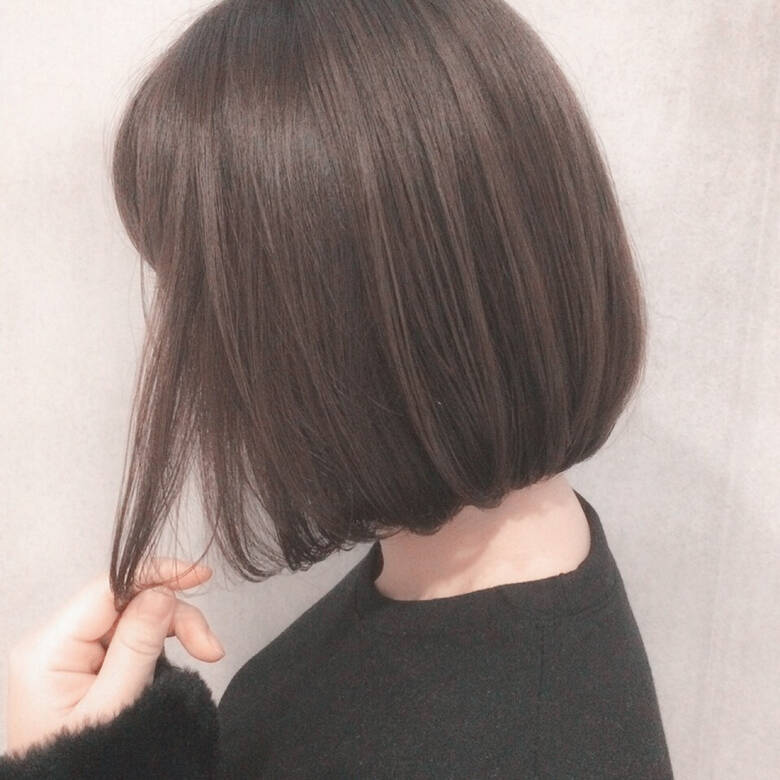 イルミナカラー 前下がり ボブ ナチュラル Tierra Harajuku Tierra 町田雄一 Hair