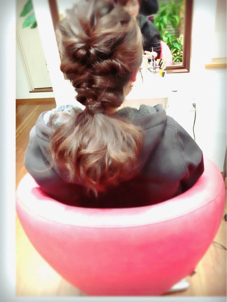 簡単ヘアアレンジ ヘアアレンジ 袴 くるりんぱ Hair Make Sortir ソルティール 長本幸子 Hair