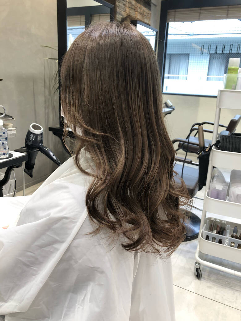 ヨシンモリ ミルクティーグレージュ ストリート マット Tornado トルネード 新井みゆき Tornado Hair