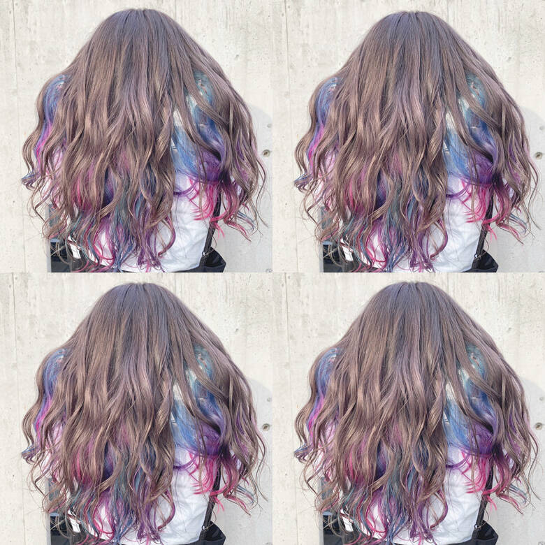 インナーカラー ハイトーン ストリート ヘアカラー Taya カペリプントニューヨーク Daichi 異次元カラー Hair インナーカラー ハイトーン ストリート ヘアカラー Taya カペリプントニューヨーク Daichi 異次元カラー Hair