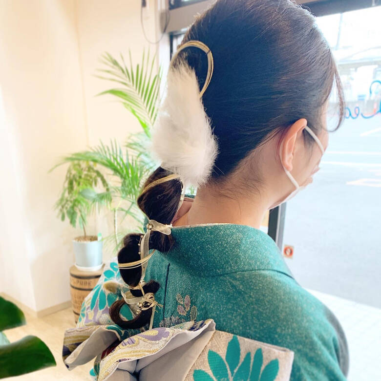 ポニーテールアレンジ 結婚式ヘアアレンジ ヘアアレンジ フェミニン Lea Hair Nail 寺島孝夫 Hair