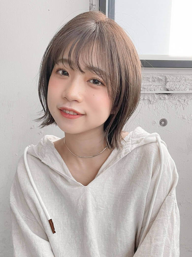 切りっぱなしボブ くびれボブ ショートボブ ミニボブ Dydi表参道 本田結 ほんだゆい Dydi表参道 Hair