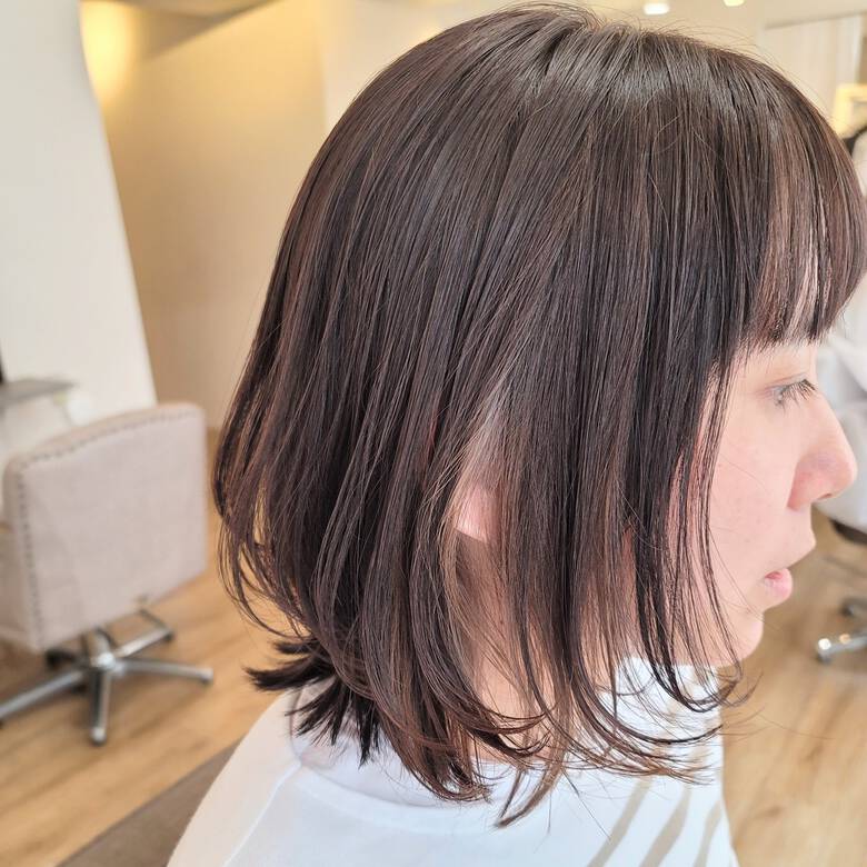 レイヤーカット レイヤーヘアー ミディアム ナチュラル Avant Naoko Miura 大阪 心斎橋 Avant Hair