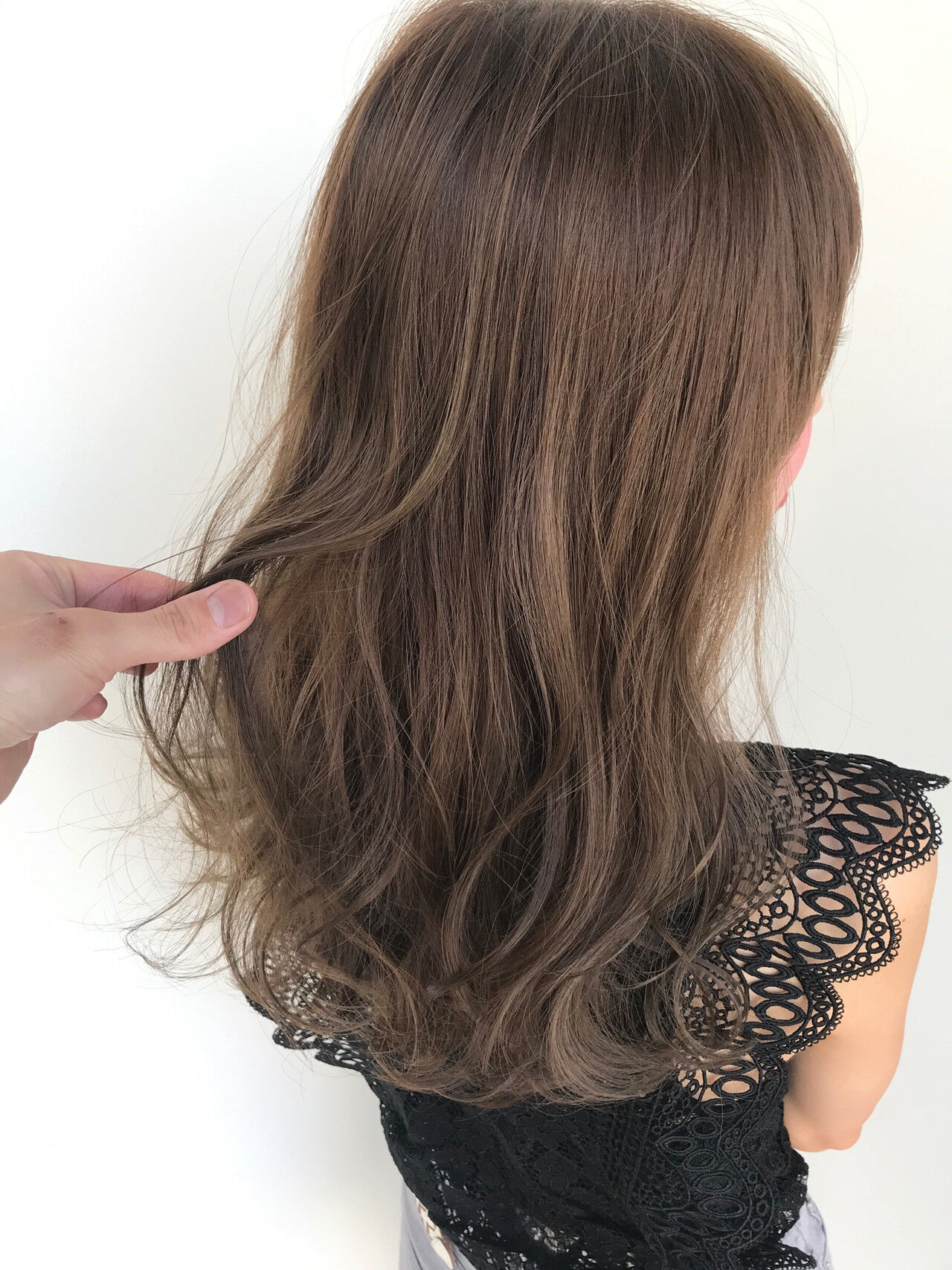 髪型 ロング レイヤーカット