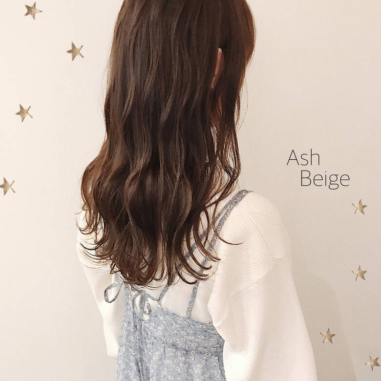 大人可愛い ナチュラル セミロング 大人女子 Salon Akira 市川千夏 札幌 Hair