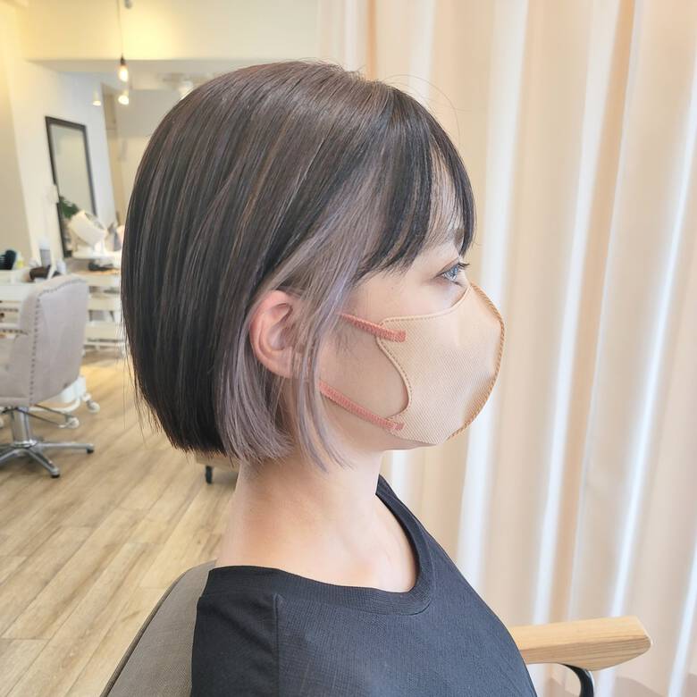 ボブ 30代 モード 切りっぱなしボブ Avant Naoko Miura 大阪 心斎橋 Avant 6053 Hair