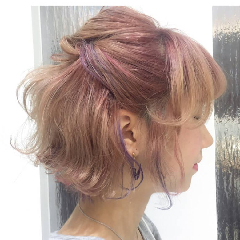 ストリート 簡単ヘアアレンジ インナーカラー 色気 レブリィゼンコー多摩平の森店 柳平 真由佳 2925 Hair
