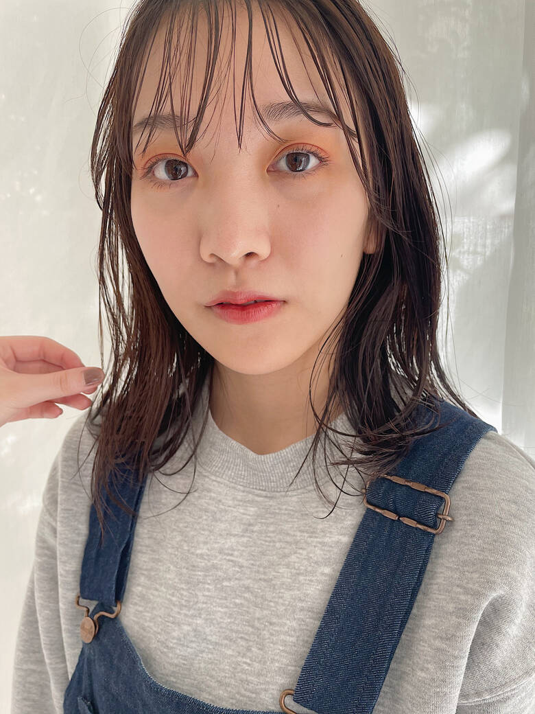 透け透け ロブ 濡れ髪スタイル 透け感ヘア Buzz Kitahorie 水谷亜希子 Hair
