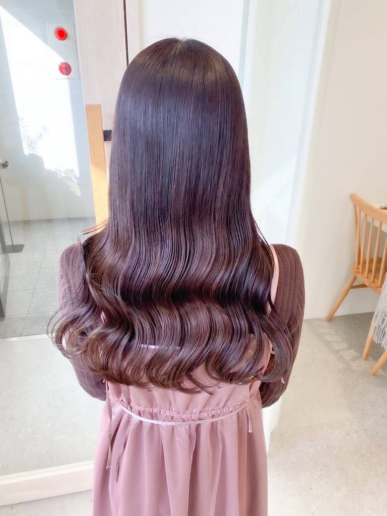 ナチュラル ミルクティーグレージュ ラベンダーピンク ブリーチなし Air Im Hair ナチュラル ミルクティーグレージュ ラベンダーピンク ブリーチなし Air Im Hair