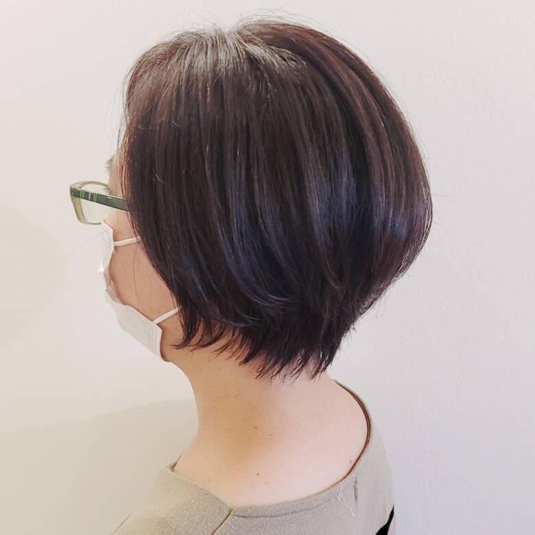ショートヘア 小顔ショート ハンサムショート ナチュラル Avant Naoko Miura 大阪 心斎橋 Avant 6717 Hair