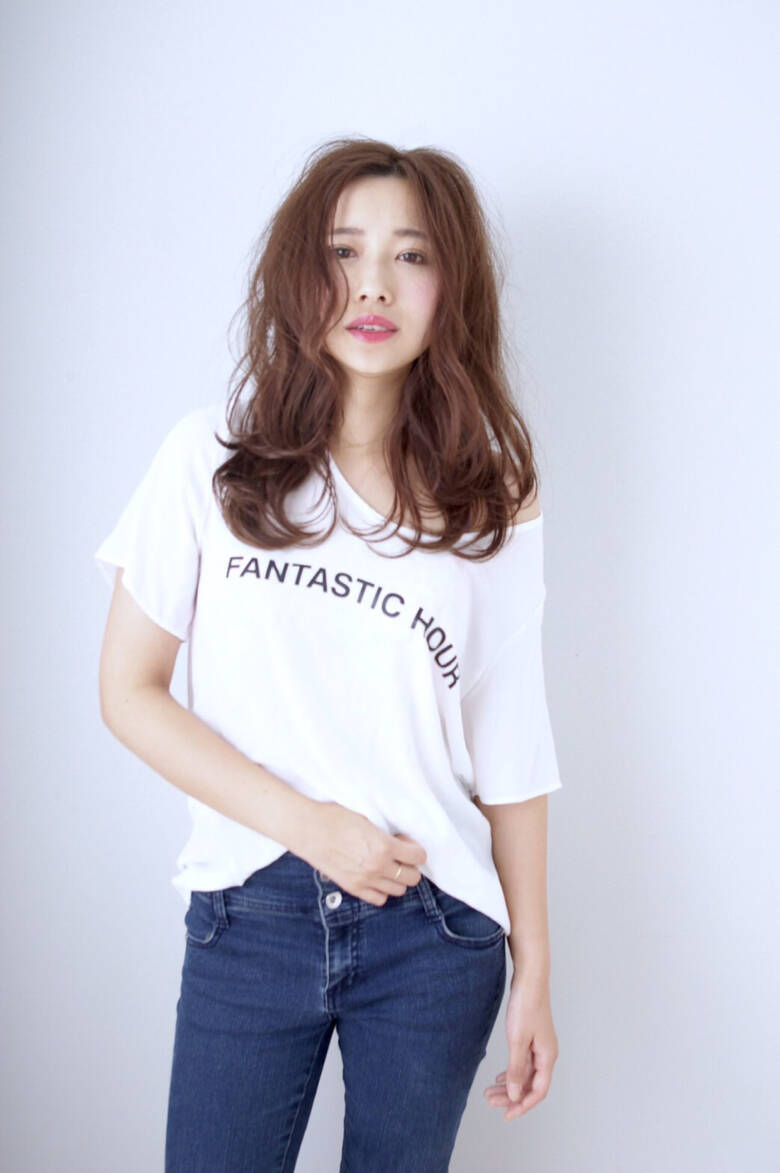 ナチュラル ロング 佐川 保奈美 Hair ナチュラル ロング 佐川 保奈美 Hair