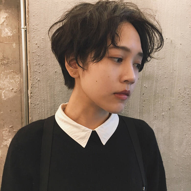 ショート アウトドア 結婚式 スポーツ 人トナリ 冨永 真太郎 Hair