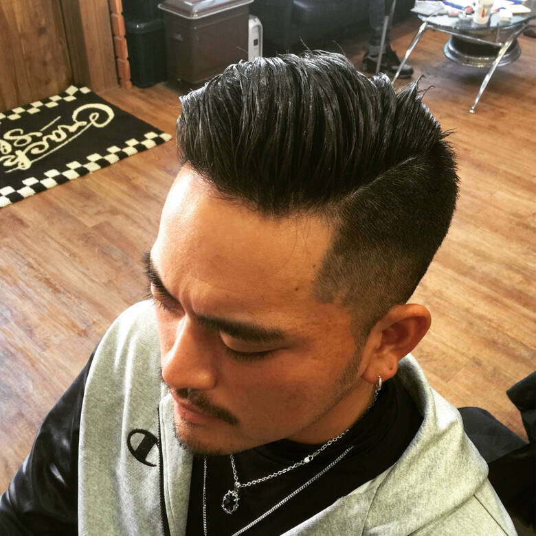 メンズ ストリート ショート ベリーショート Chicago Hair Studio Mitsunori Tsuji Hair