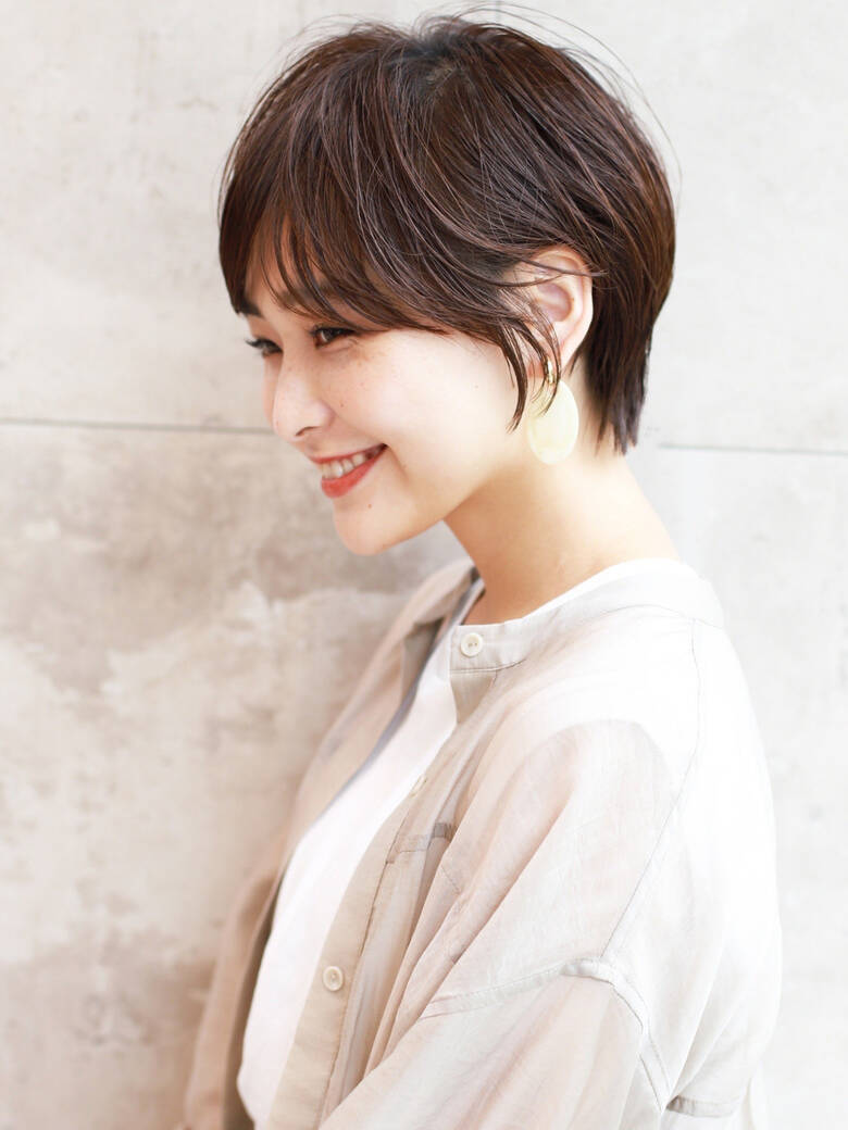 ショートボブ ハンサムショート パーマ ショートヘア Stories 表参道 いしばしなおや 5465 Hair