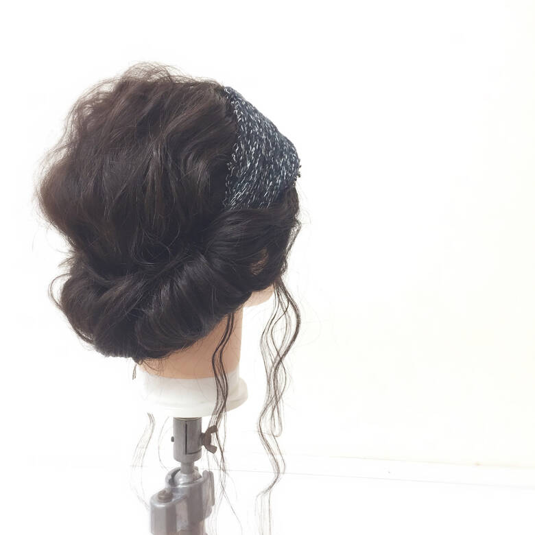 ギブソンタック ロング ヘアバンド セルフヘアアレンジ 電髪倶楽部street 後藤菜々 Hair ギブソンタック ロング ヘアバンド セルフヘアアレンジ 電髪倶楽部street 後藤菜々 Hair