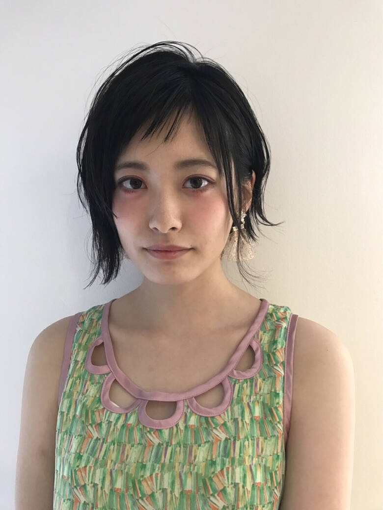 ストリート デート 女子会 ショート Kumi Hair