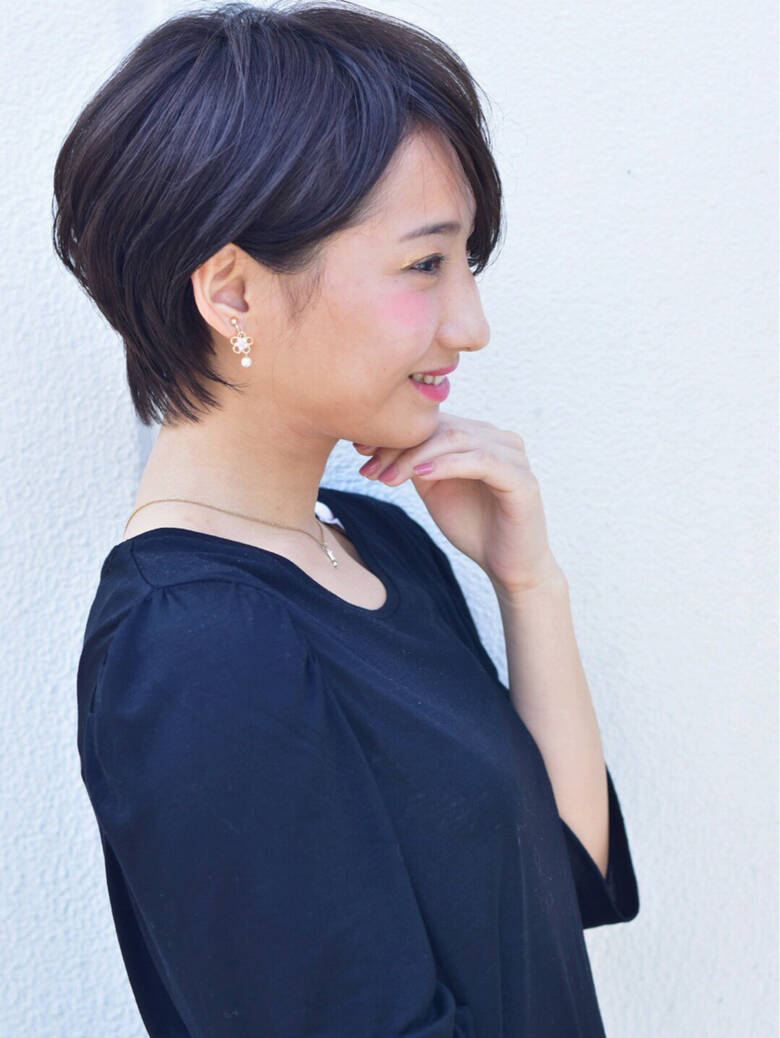 ショート モード ベリーショート ネイビー Kchiara カワノナオト 福岡美容師 Hair