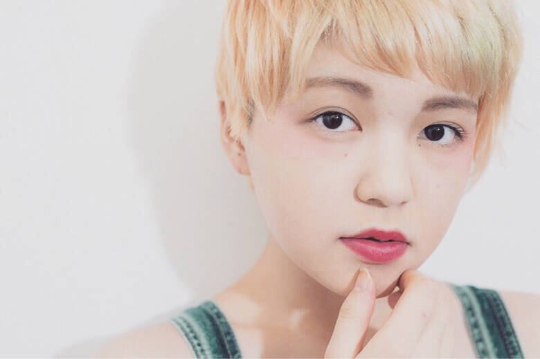 ショート ヘアアレンジ 外国人風 ハイライト あくつ ゆり 2410 Hair