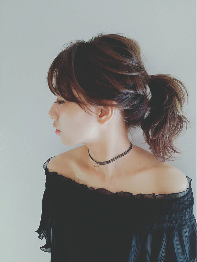 抜け感 ボブ おフェロ 夏 Miki 1739 Hair