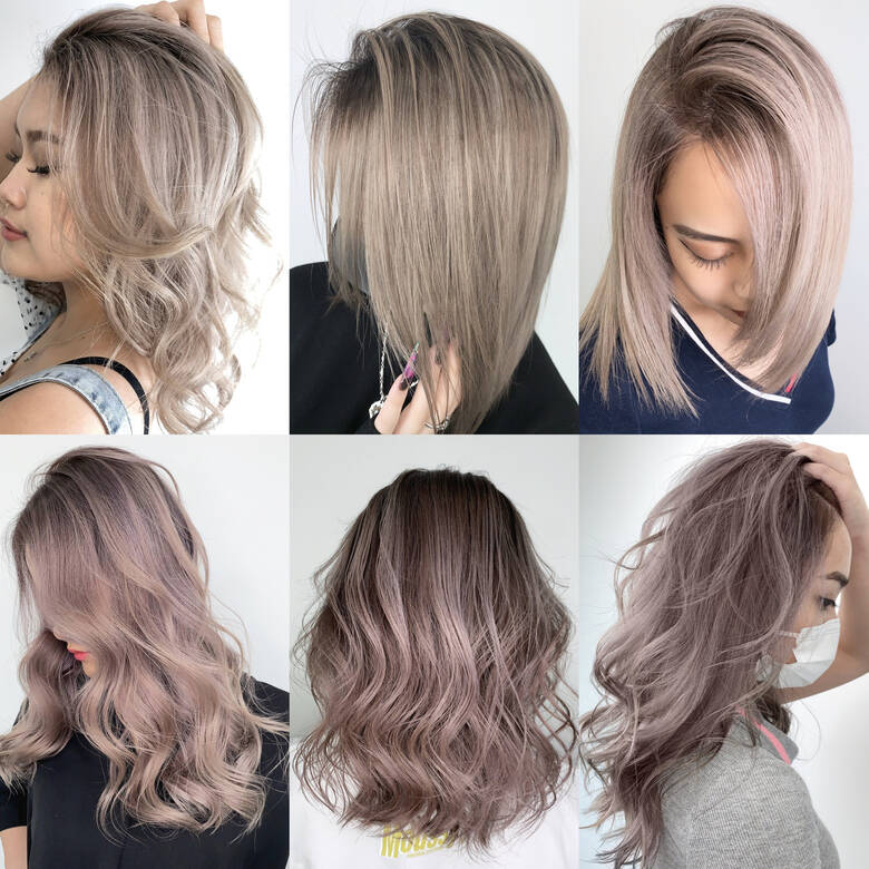 エレガント アッシュグレー グレーアッシュ アッシュ Alive名古屋栄 山下裕也 Hair