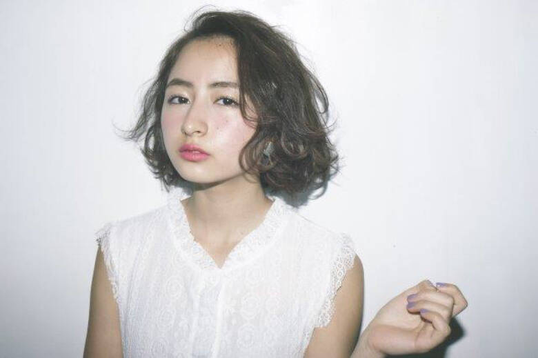 前髪あり コンサバ 耳かけ アッシュ Apish Ginza Apish Ginza 青木杏奈 1743 Hair