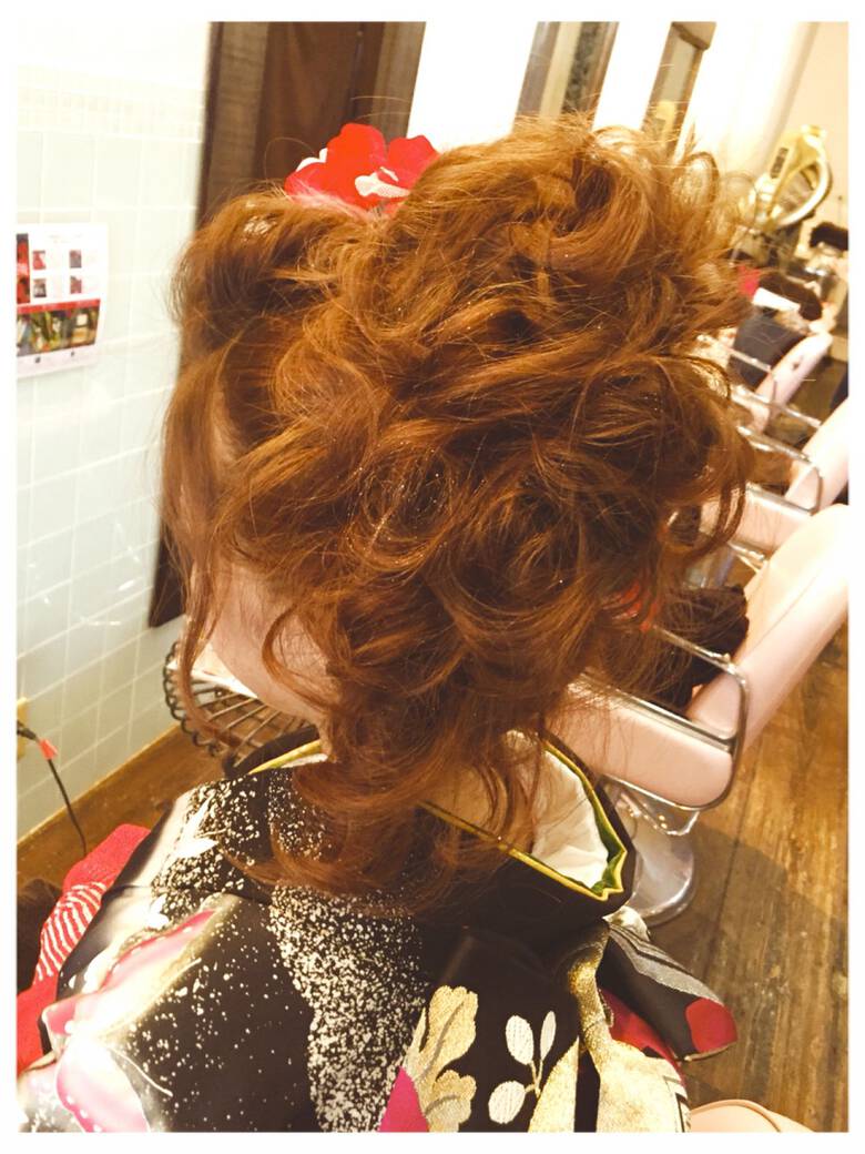 コンサバ 成人式 ヘアアレンジ 和装 Story 橋本 淳一 Hair