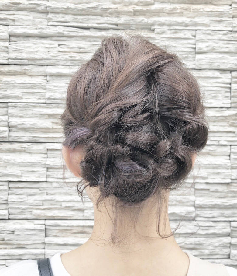 大人ミディアム ヘアアレンジ ナチュラル可愛い 大人女子 Dulce Oro イシカワ トモミ 6627 Hair