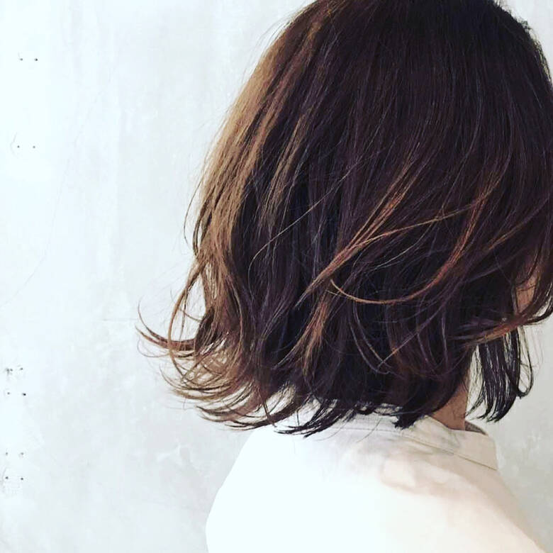 パーマ ミディアム 外国人風 大人かわいい 403 篠崎 佑介 Hair