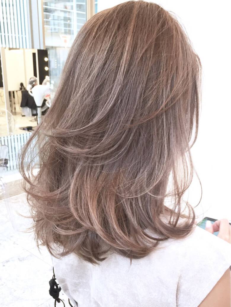 セクシー ストリート 外国人風カラー セミロング Salowin Harajuku 小玉 洋平 977 Hair