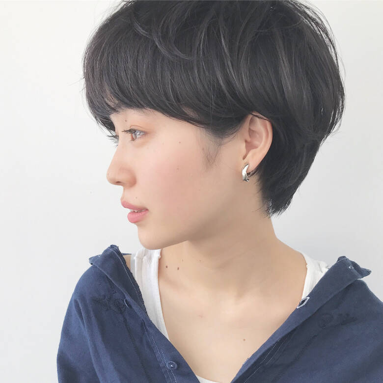 ナチュラル 黒髪 マッシュ ショート Nanuk渋谷店 ナヌーク 高橋 忍 Hair ナチュラル 黒髪 マッシュ ショート Nanuk渋谷店 ナヌーク 高橋 忍 Hair