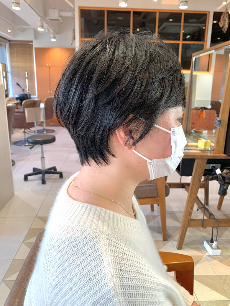 ナチュラル ショート ベリーショート ウルフカット Neolive Em 白鳥和寛 Hair