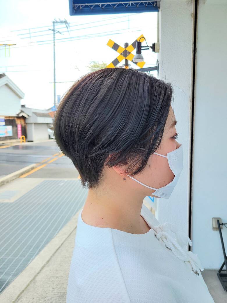 モード ショート ハンサム レディース ヘアー メイク コラソン 艶髪 透明感美容師 せのまさる Hair