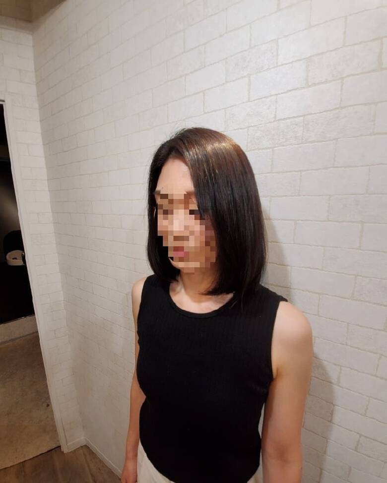 縮毛矯正ストカール ミディアム 縮毛矯正 ストカール Galon Izumi 湊 貴子 Hair