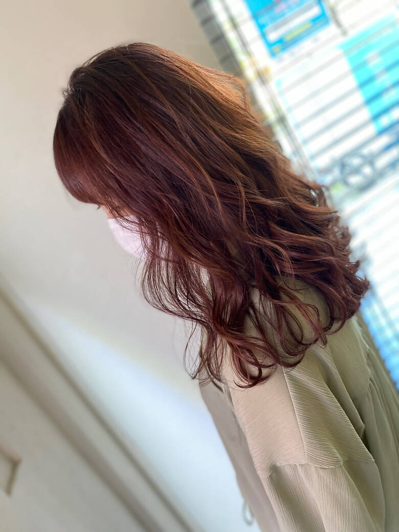 イルミナカラー ピンクベージュ トワイライト 透明感カラー Attra Byhappyhairlife 古田翔平 5969 Hair